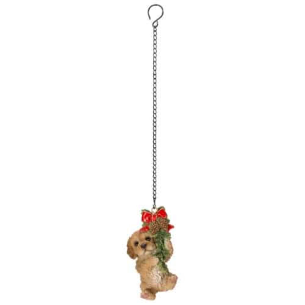 Vivid Arts Resin Hanging Brown Cockapoo Wreath Puppy Pet Pal