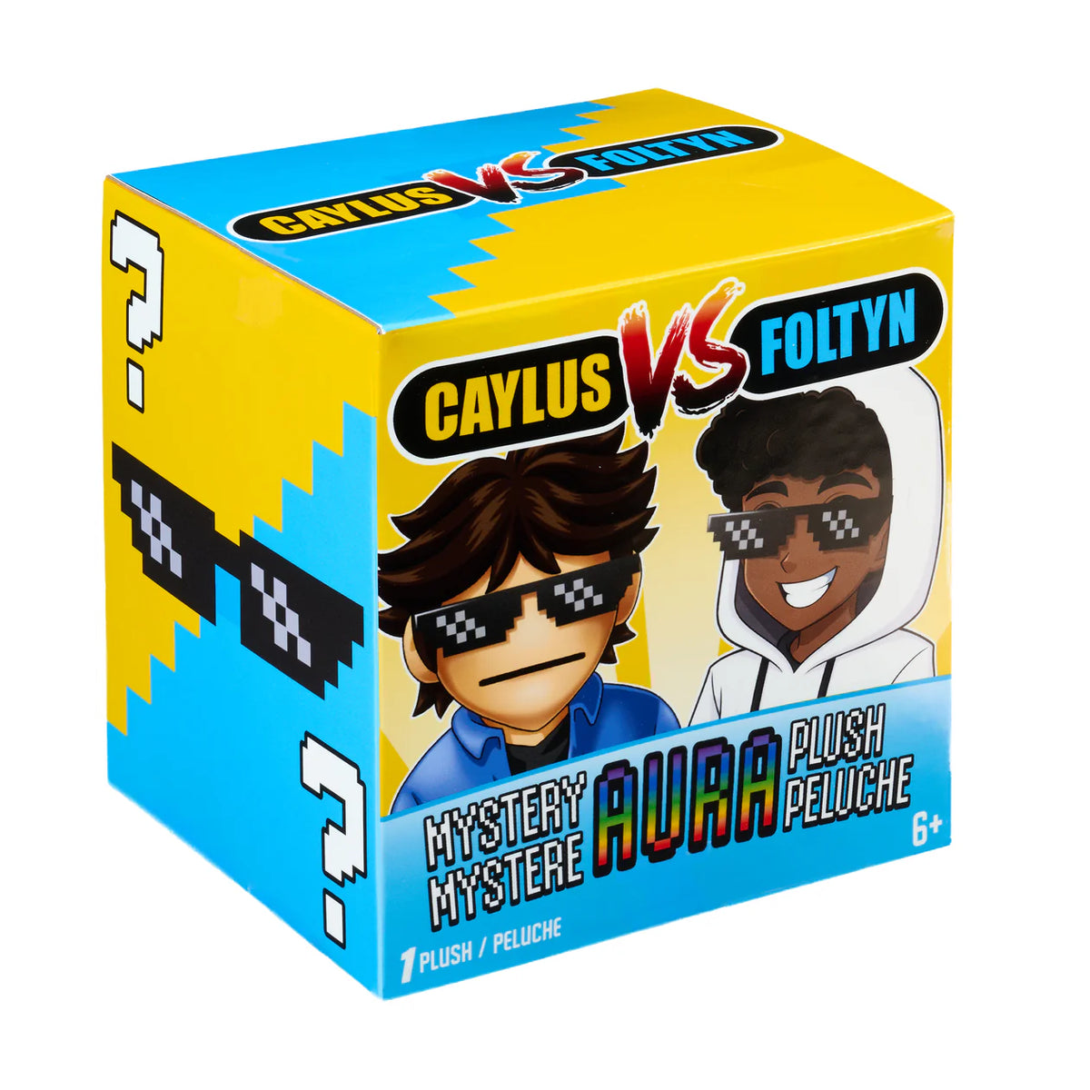 Caylus vs Foltyn Mystery Aura Plush Collectable Toys (Choice of 6)