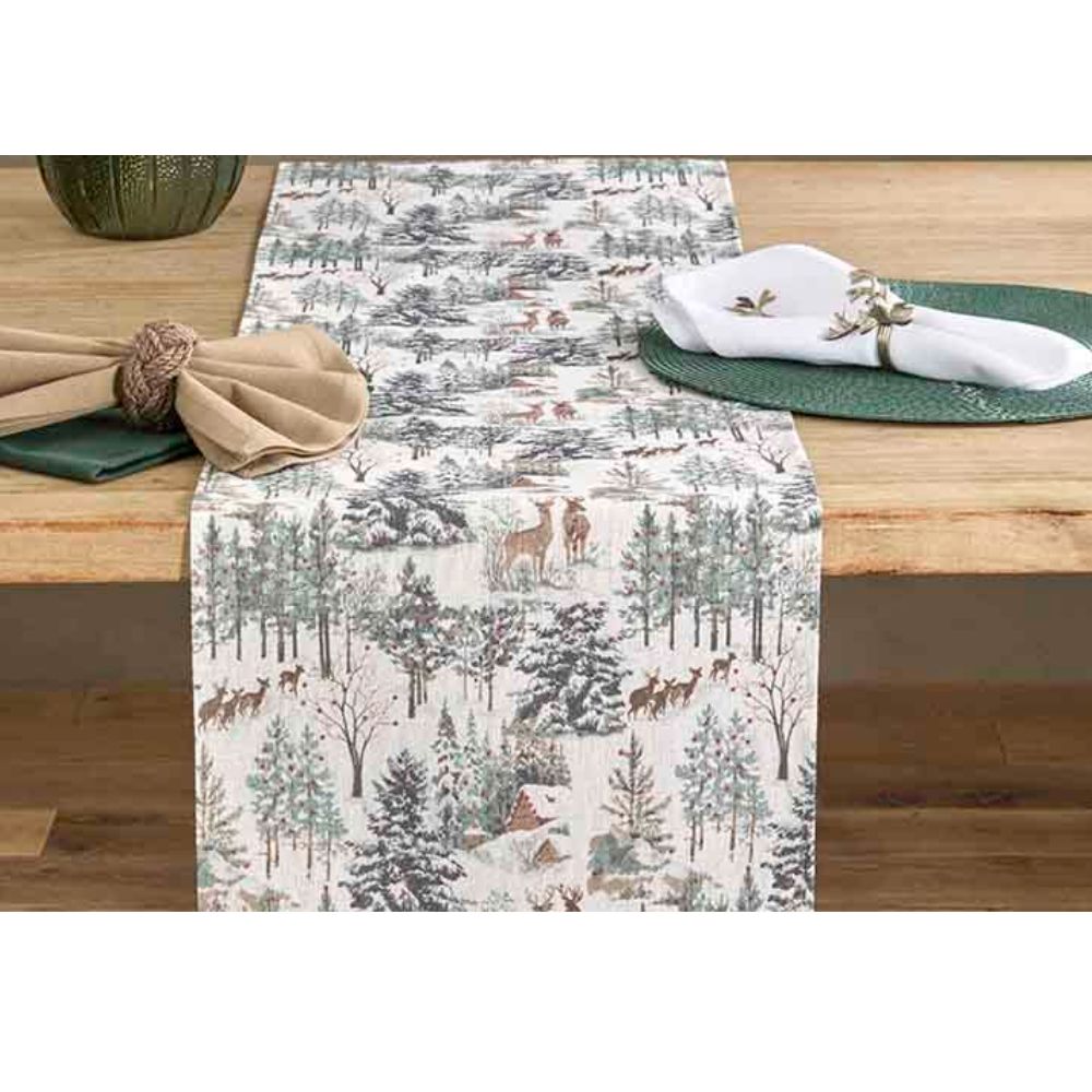 Walton & Co 220cm Winter Scene Runner