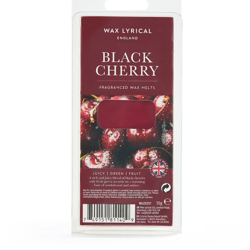 Wax Lyrical 55g Black Cherry Wax Melt