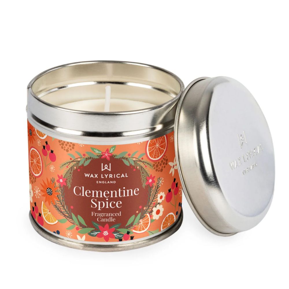 Wax Lyrical Clementine Spice Tin Candle