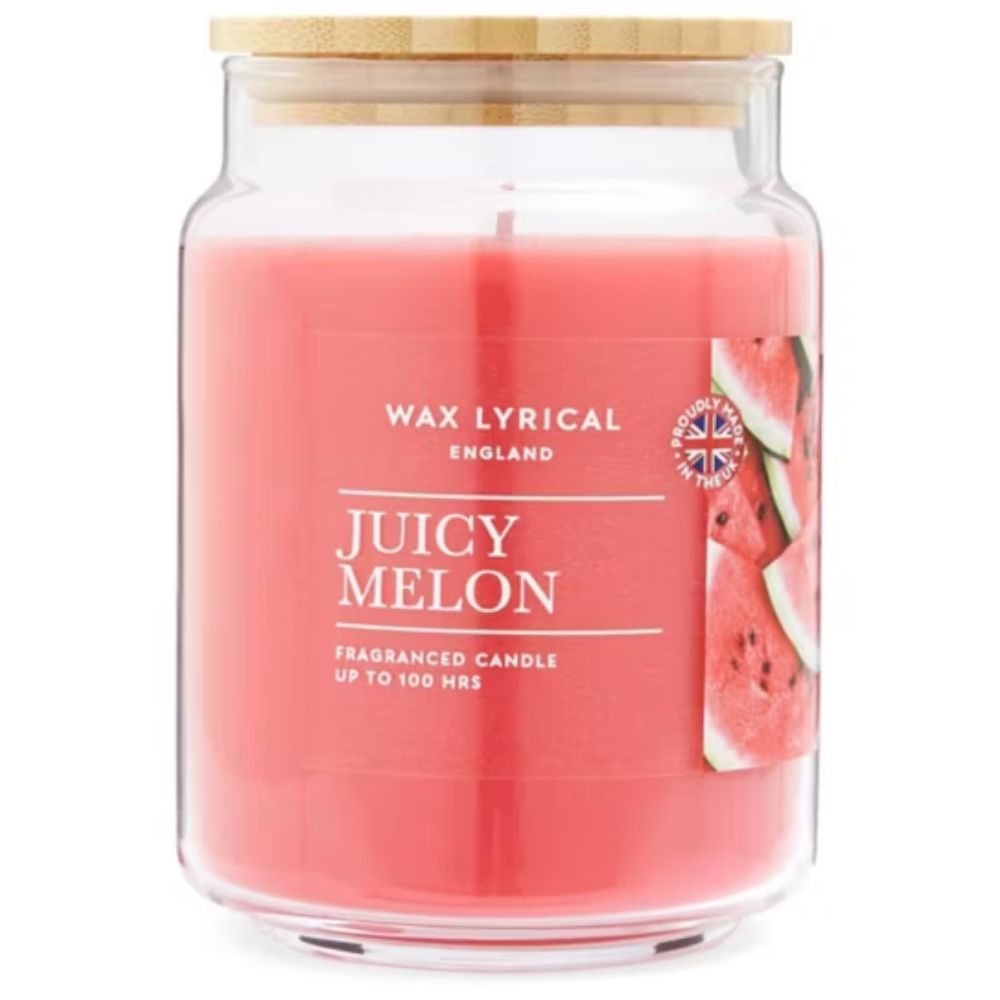 Wax Lyrical Large 475g Juicy Melon Jar Candle