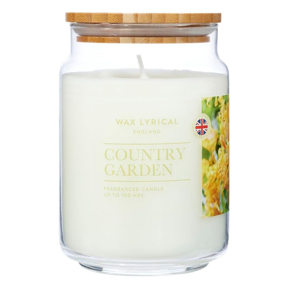 Wax Lyrical Large Country Garden Jar Candle