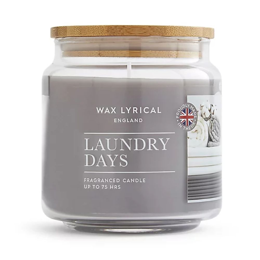 Wax Lyrical Medium Laundry Days Jar Candle