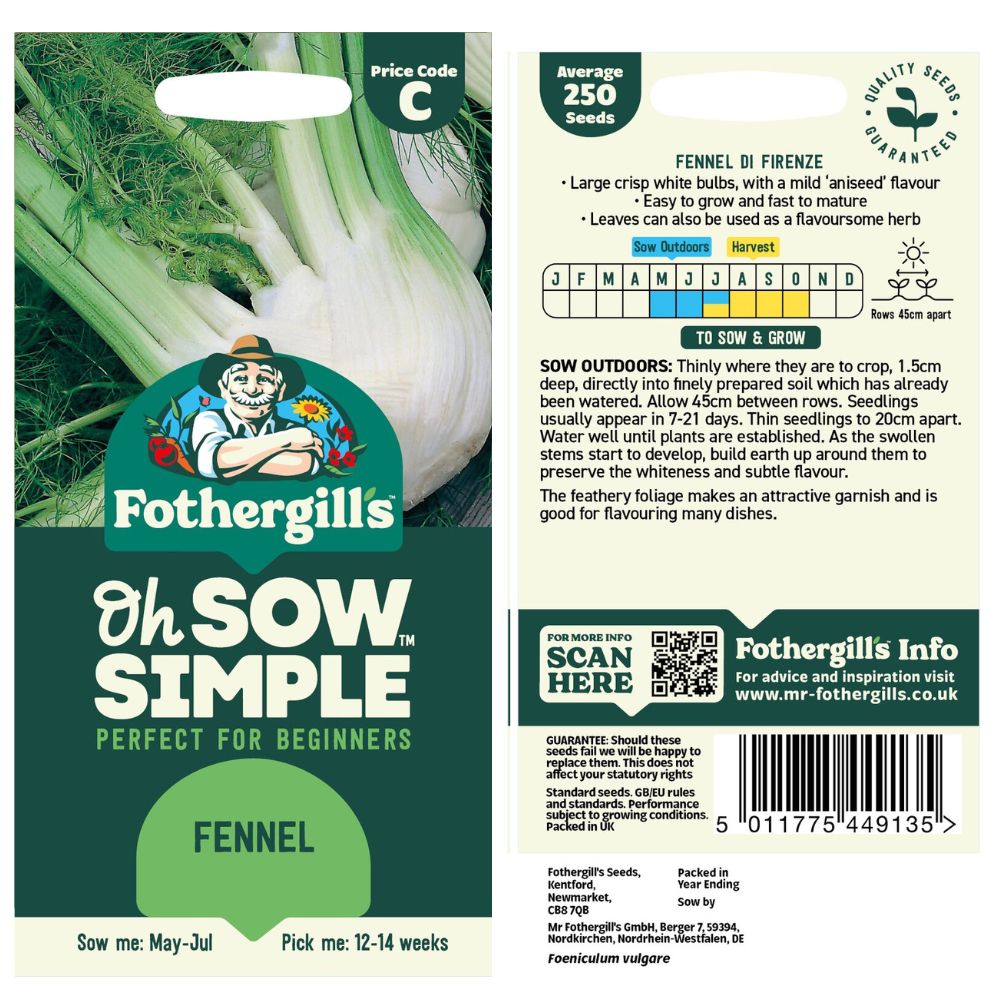 Fothergills Oh Sow Simple Fennel