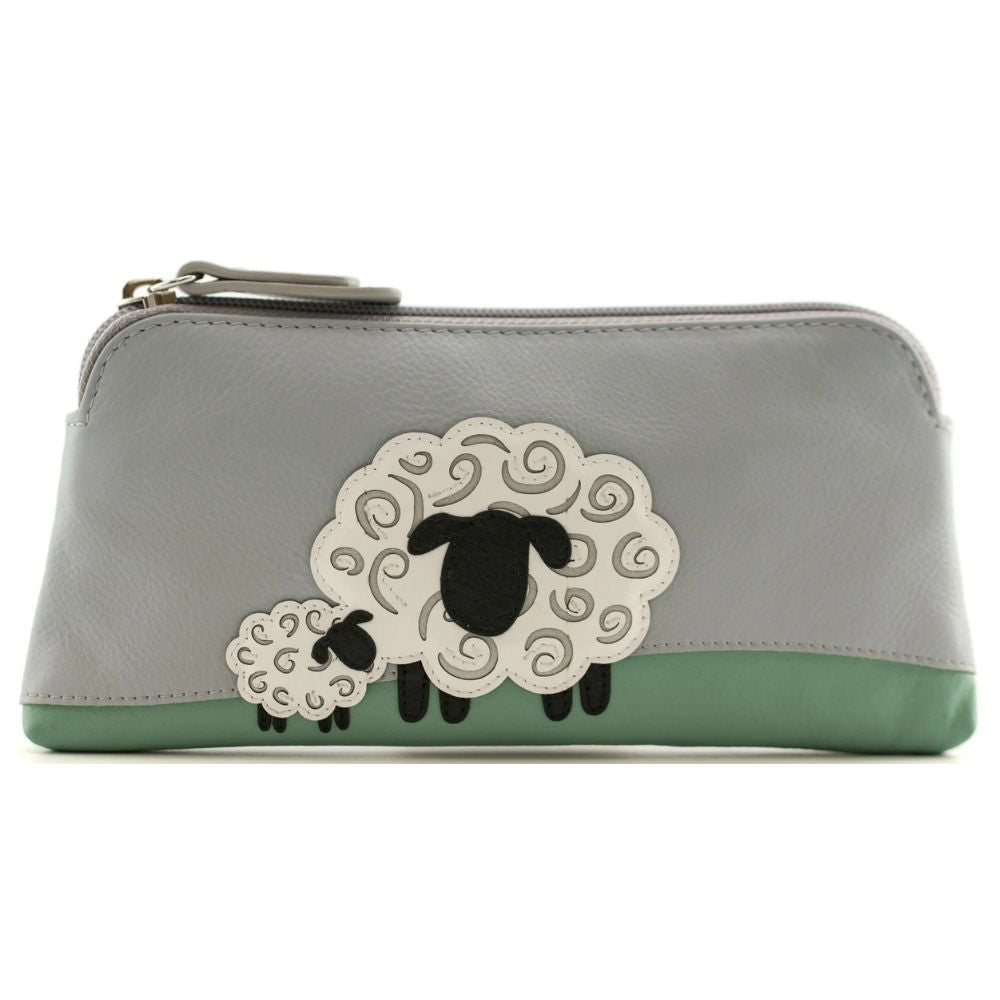 Mala Leather Valais Zip Top Glasses Case