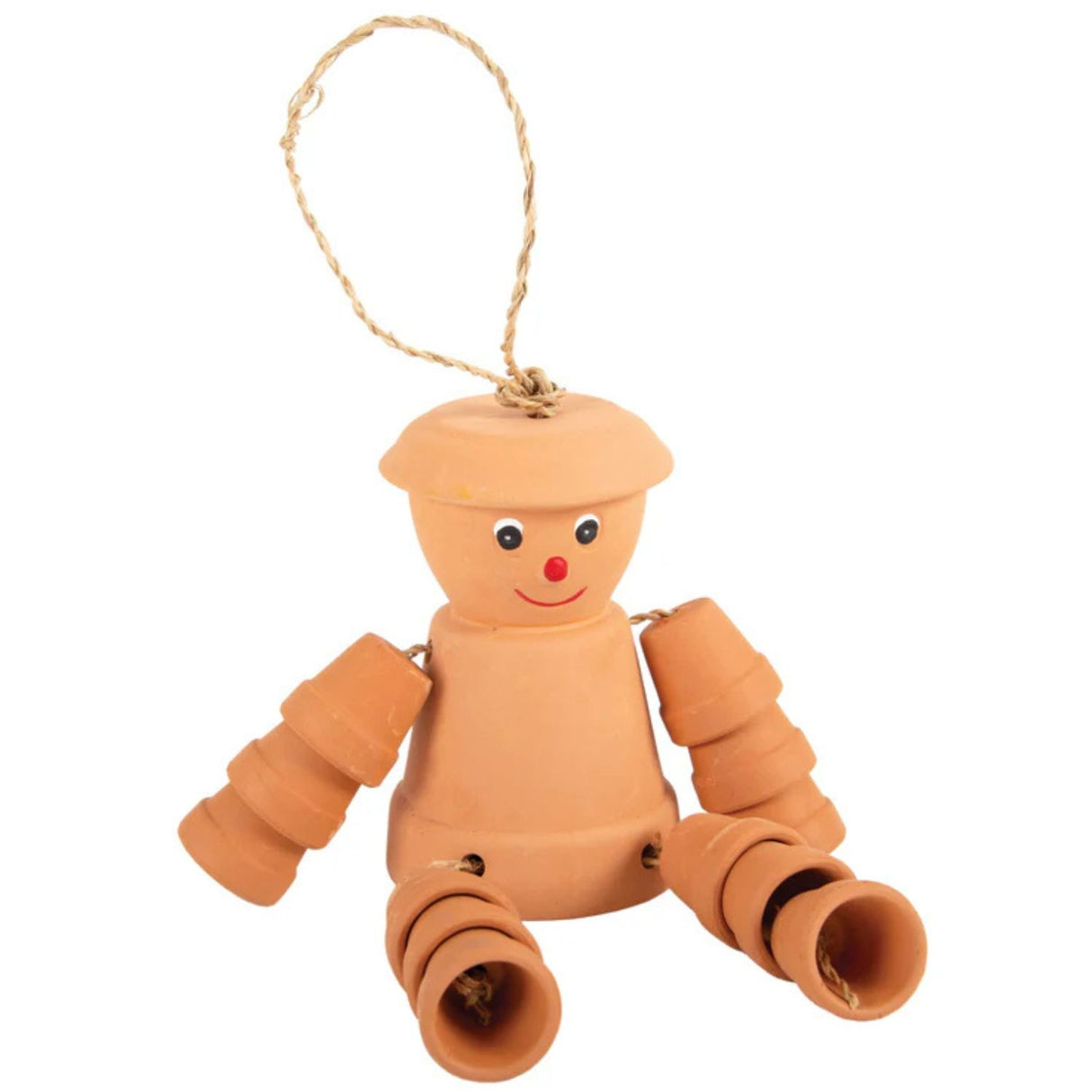 Woodlodge 19cm Terracotta Pot Man