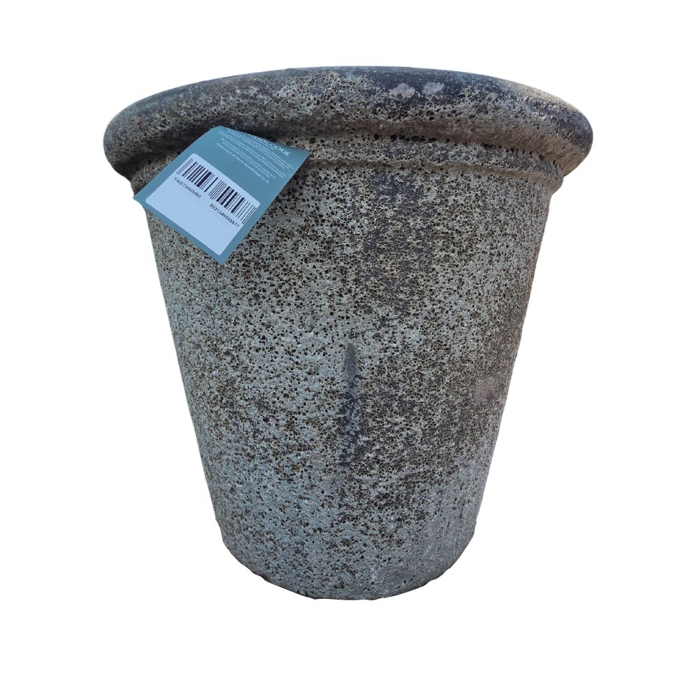 Woodlodge 55cm Stack Ancient Pot - White