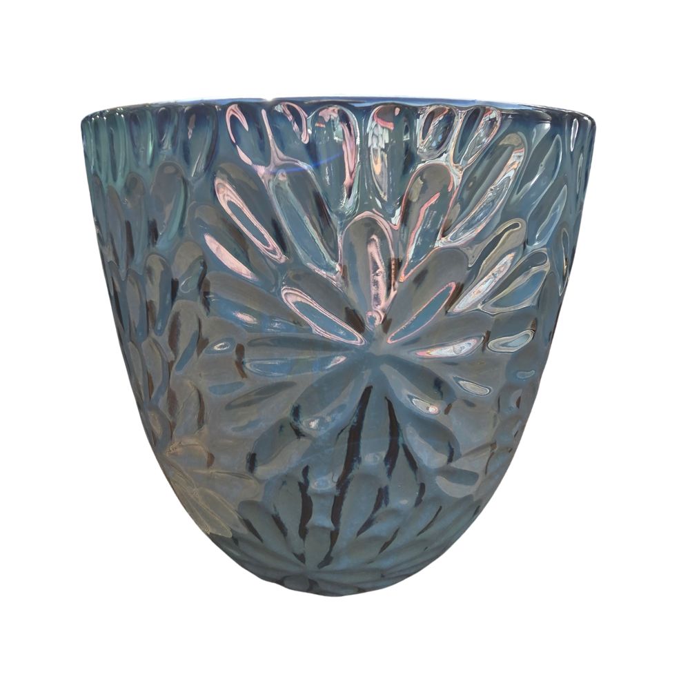 Woodlodge 31cm Alice 1 Glazed Pot - Dark Blue