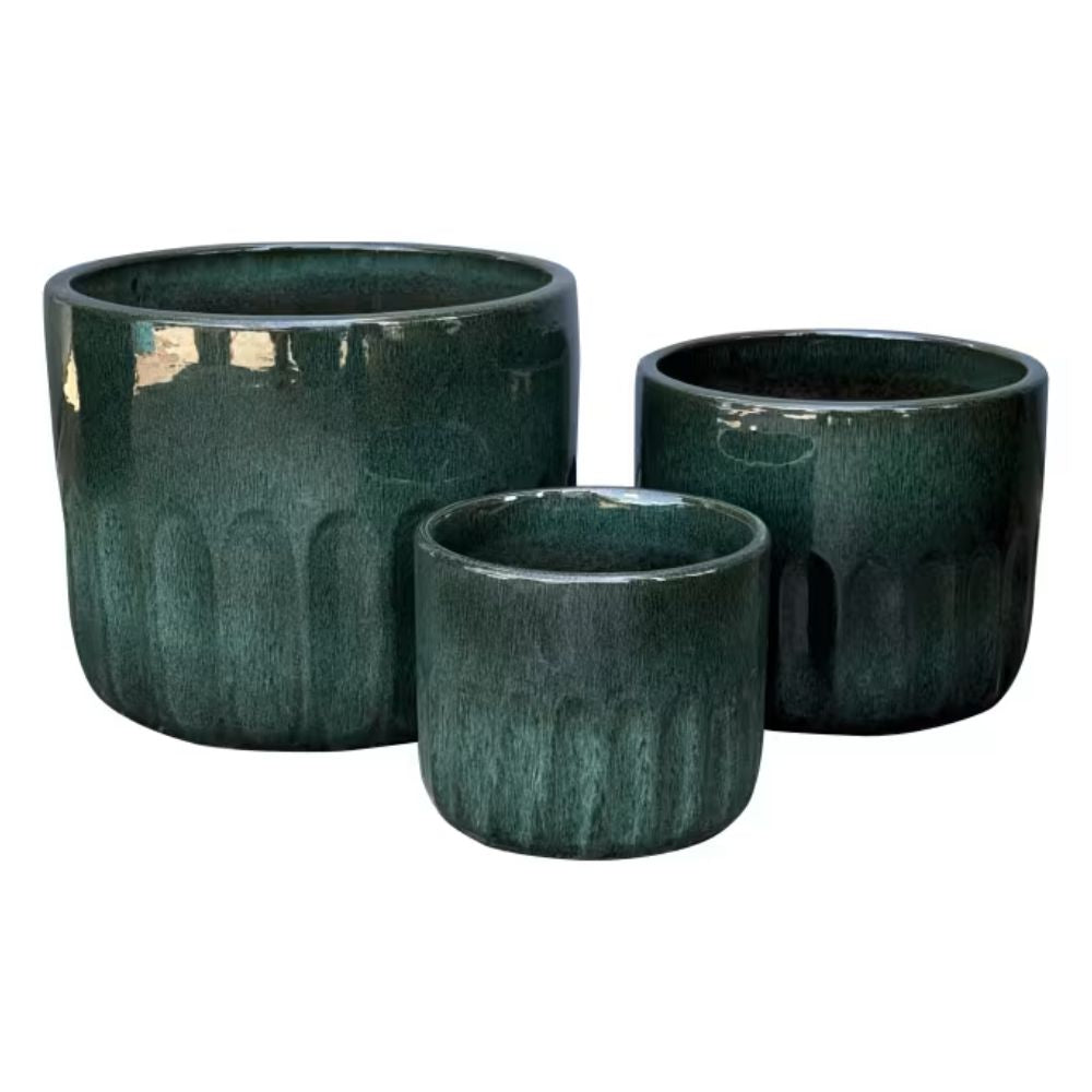 Woodlodge 28cm Cosette Short Glazed Pot - (Choice of 3)