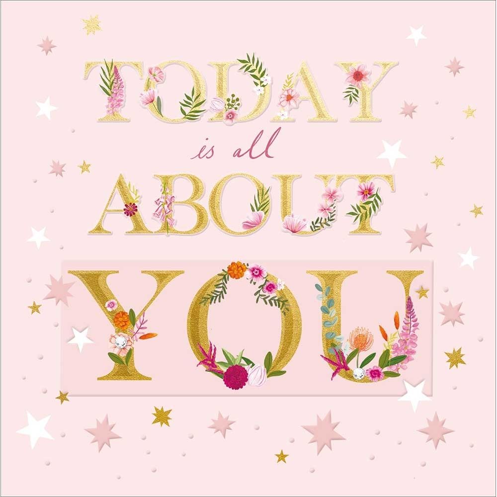 Woodmansterne About You Birthday Card