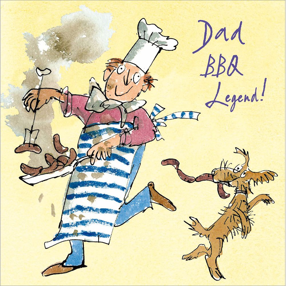 Woodmansterne BBQ Legend Father's Day Card