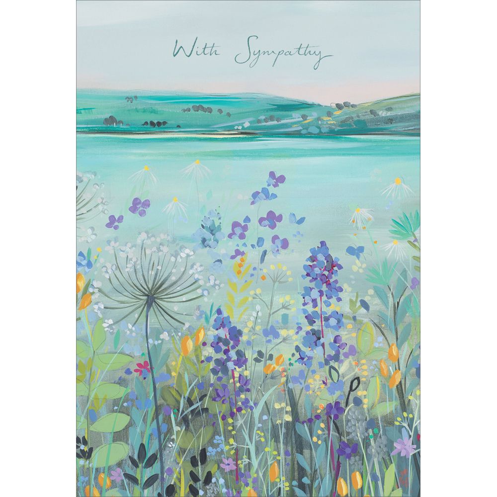 Woodmansterne Beautiful View Sympathy Card