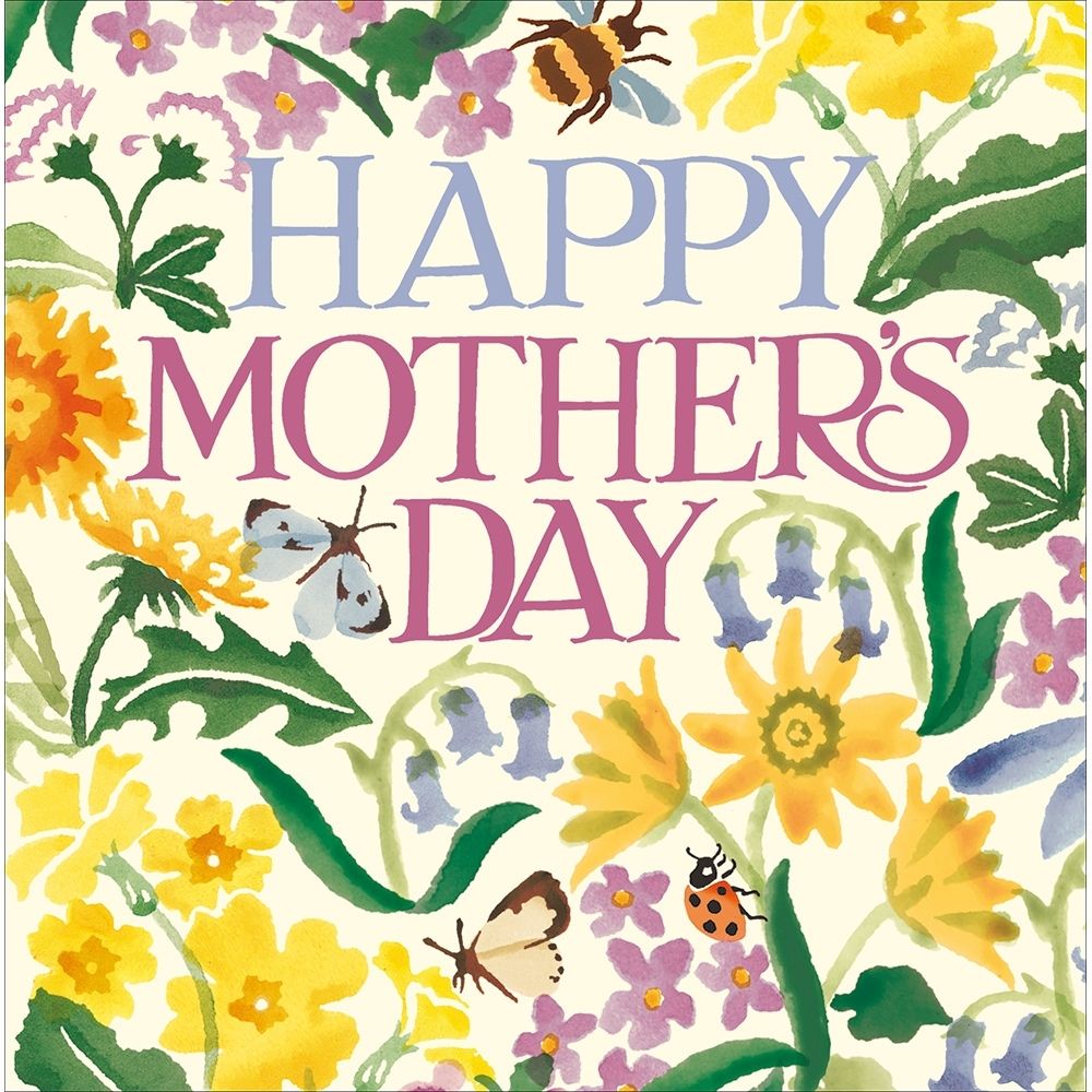 Woodmansterne Bees & Butterflies Mother's Day Card
