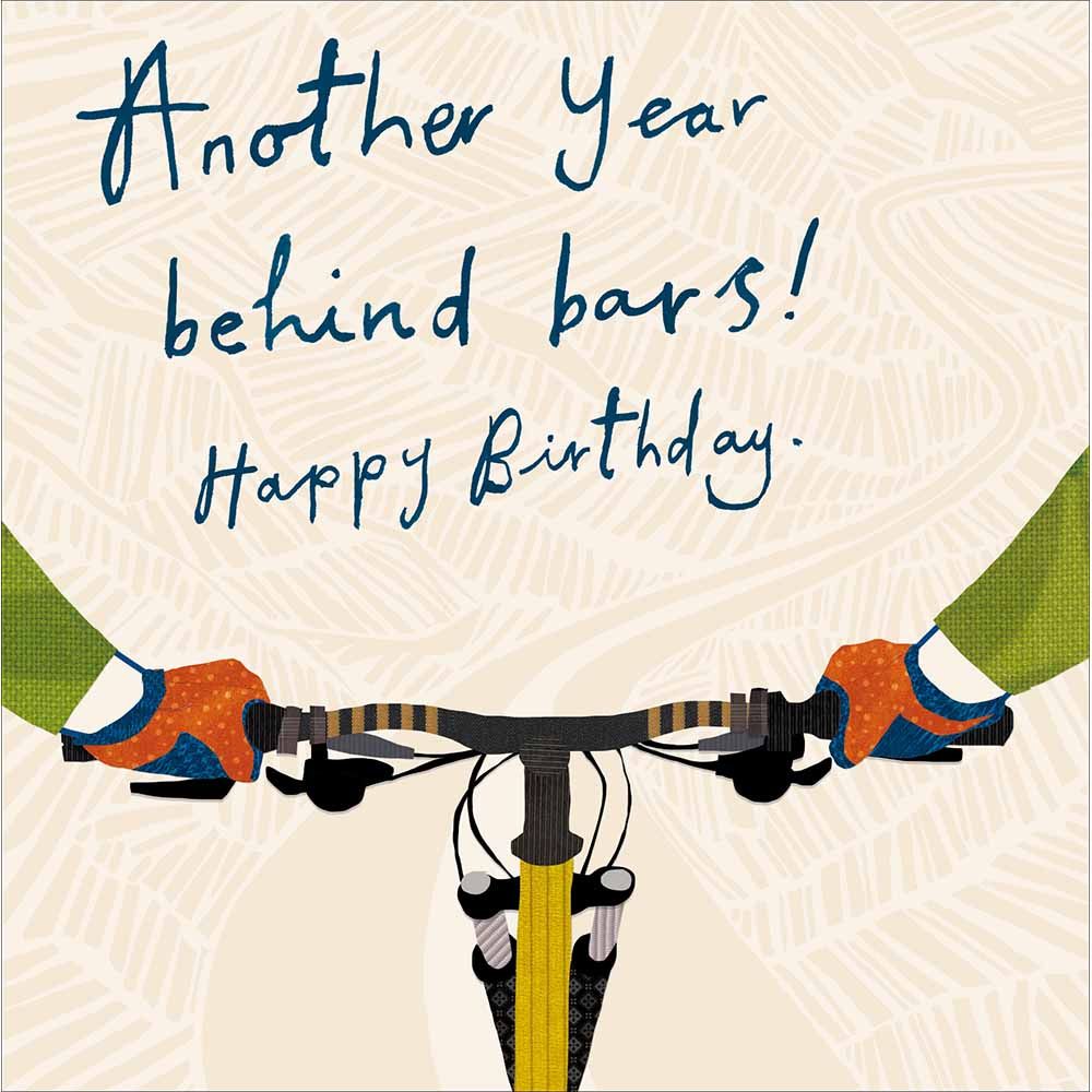 Woodmansterne Behind Bars Birthday Card