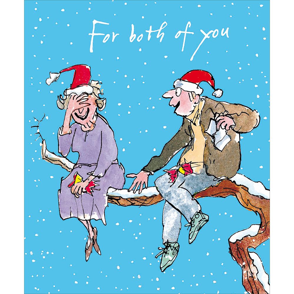 Woodmansterne Both of You Making Her Laugh Christmas Card