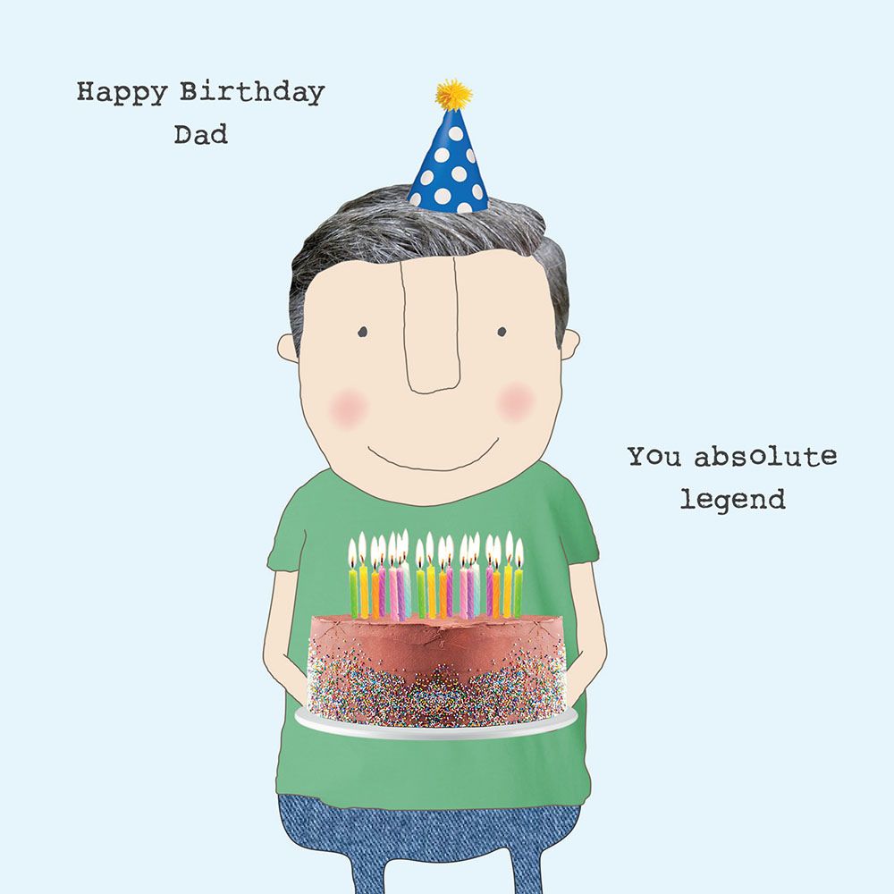 Woodmansterne Dad Legend Birthday Card
