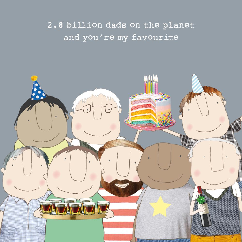 Woodmansterne Dad Your my Favourite Birthday Card