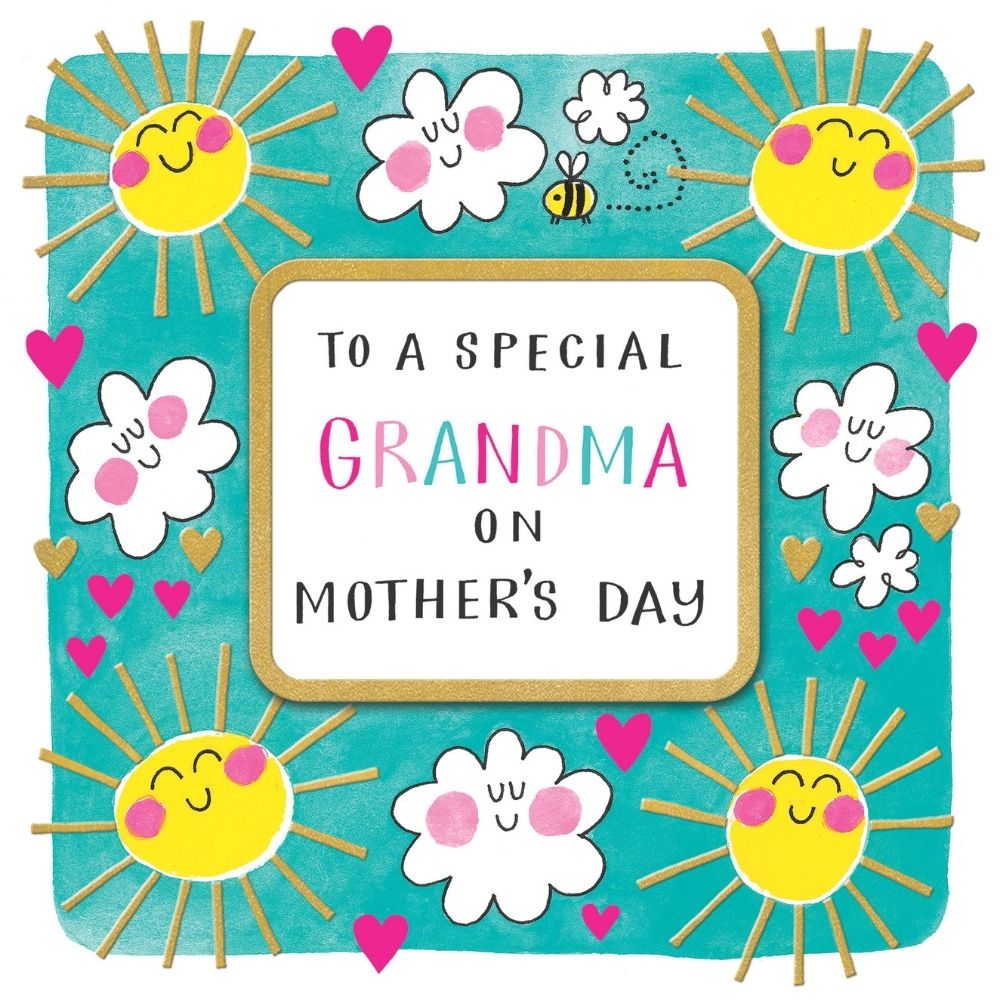 Woodmansterne Grandma Suns & Clouds Mother's Day Card