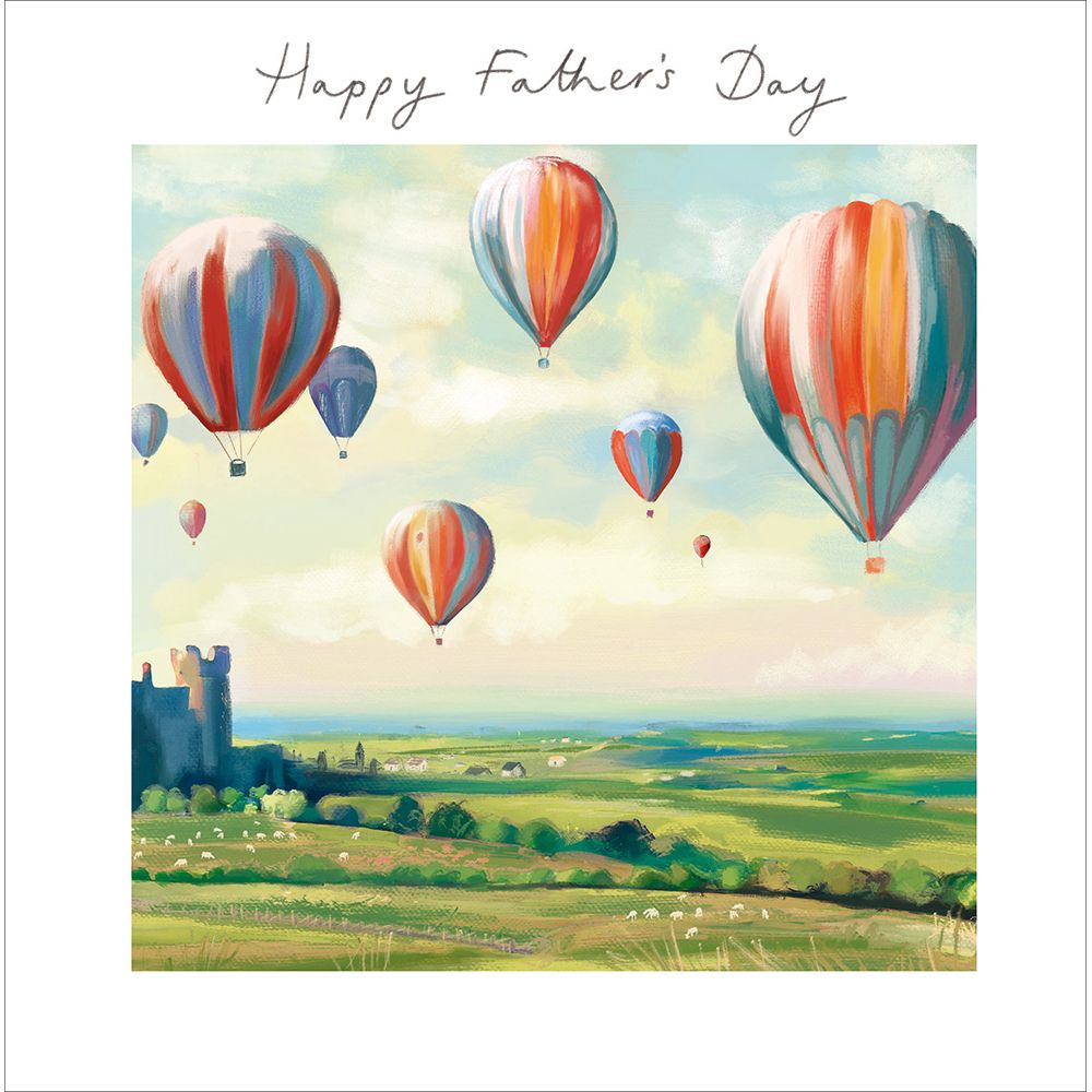 Woodmansterne Hot Air Balloons Father's Day Card