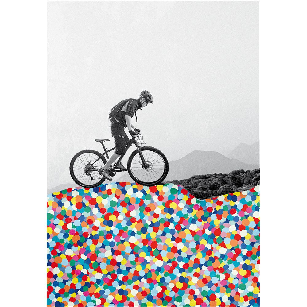 Woodmansterne King of the Hill Funny Blank Card