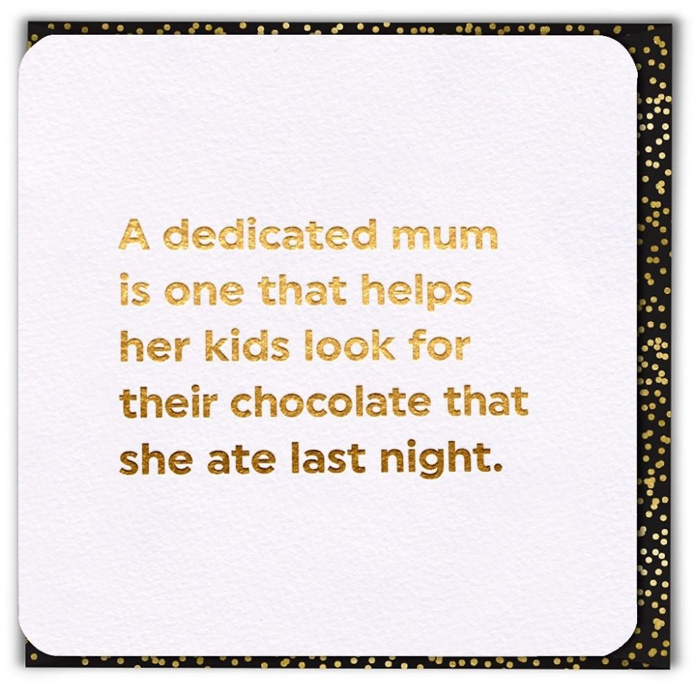 Woodmansterne Mum Find Chocolate Mother's Day Card