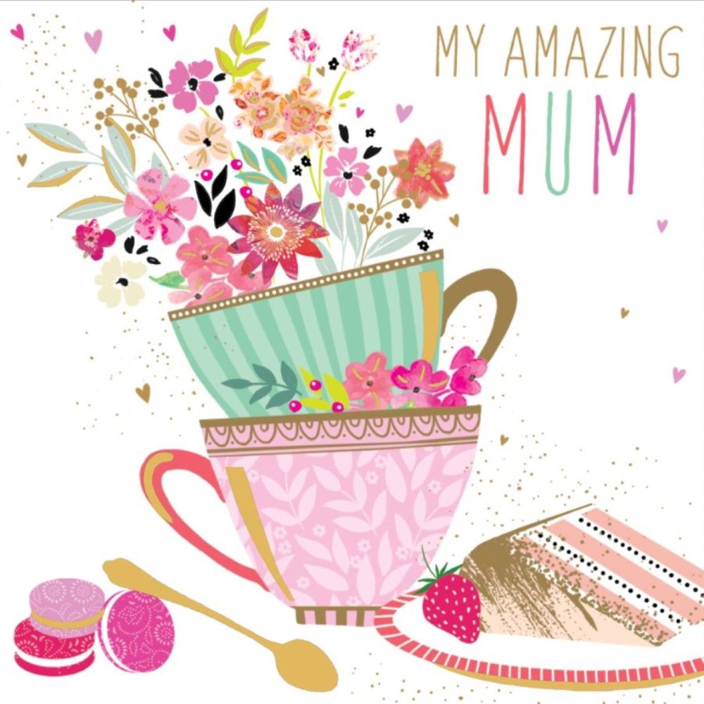 Woodmansterne Mum Tea for Tea Mother's Day Card