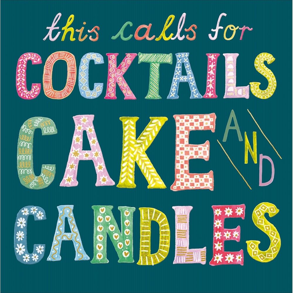 Woodmansterne Party Night Blank Card