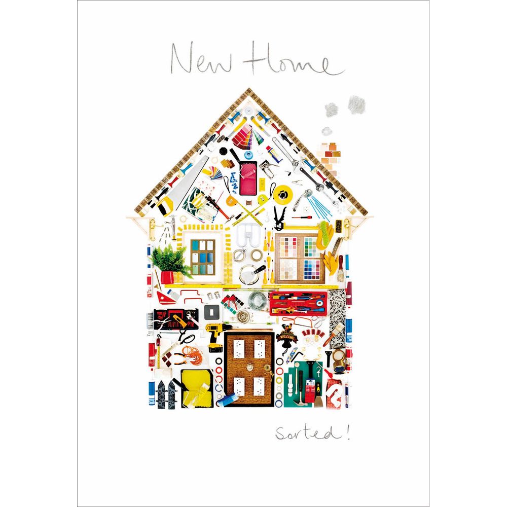 Woodmansterne Perfectly Arranged New Home Card