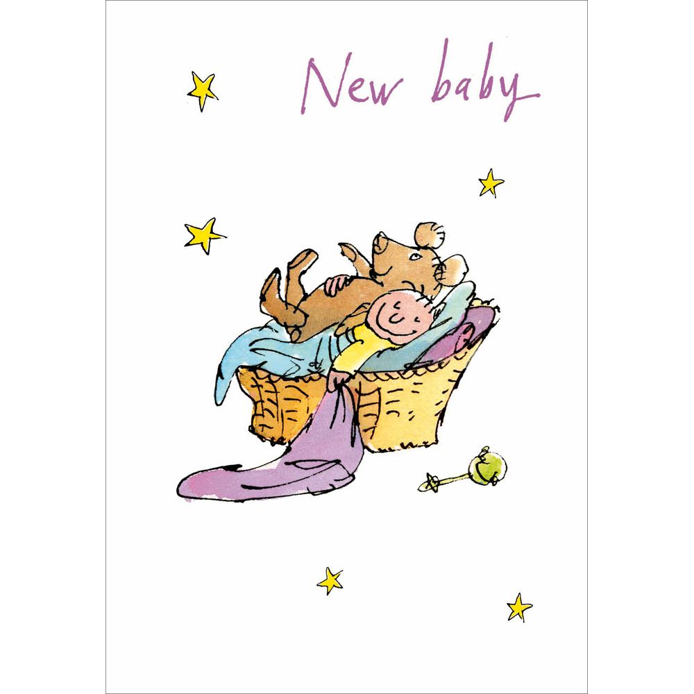 Woodmansterne Sweet Sleep Congratulations New Baby Card