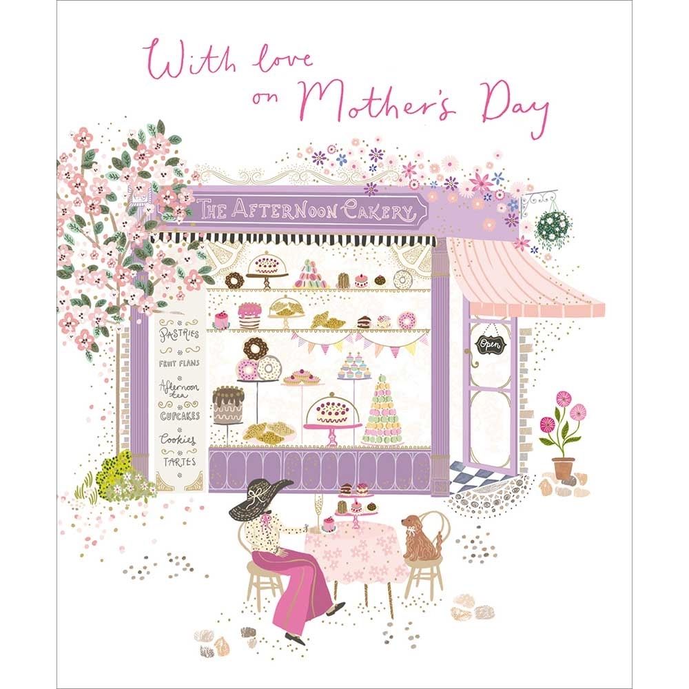 Woodmansterne With Love Afternoon Tea Mother's Day Card