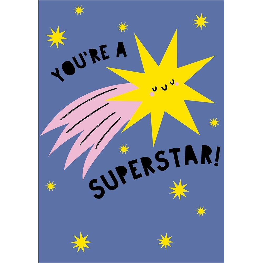 Woodmansterne You're a Super Star Birthday Card