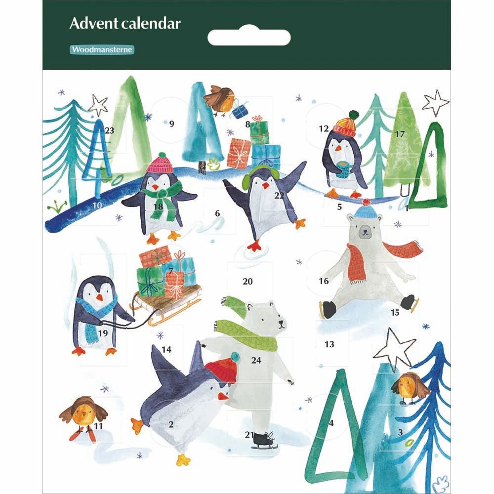 Woodmansterne Arctic Christmas Advent Calendar