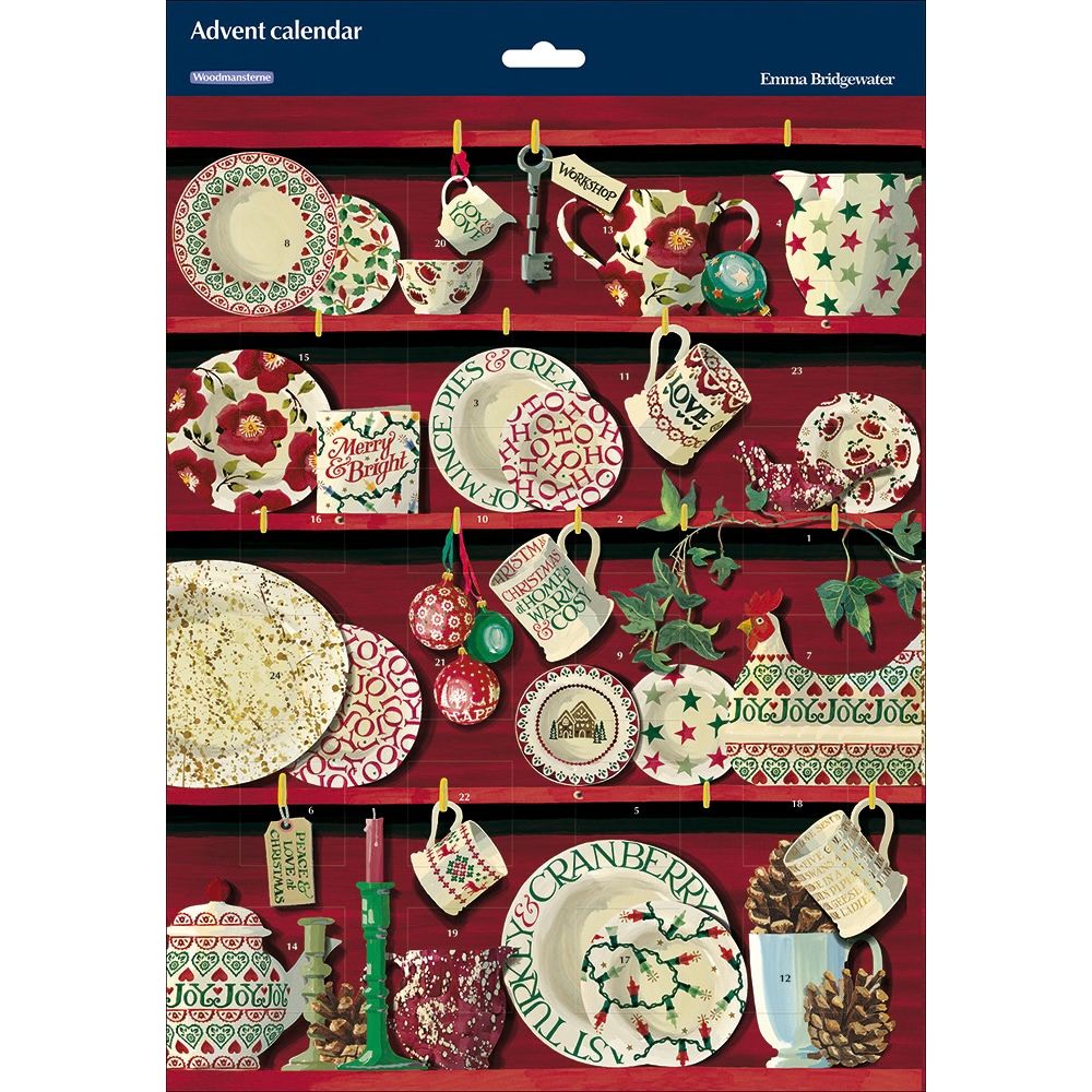 Woodmansterne Christmas Dining Advent Calendar