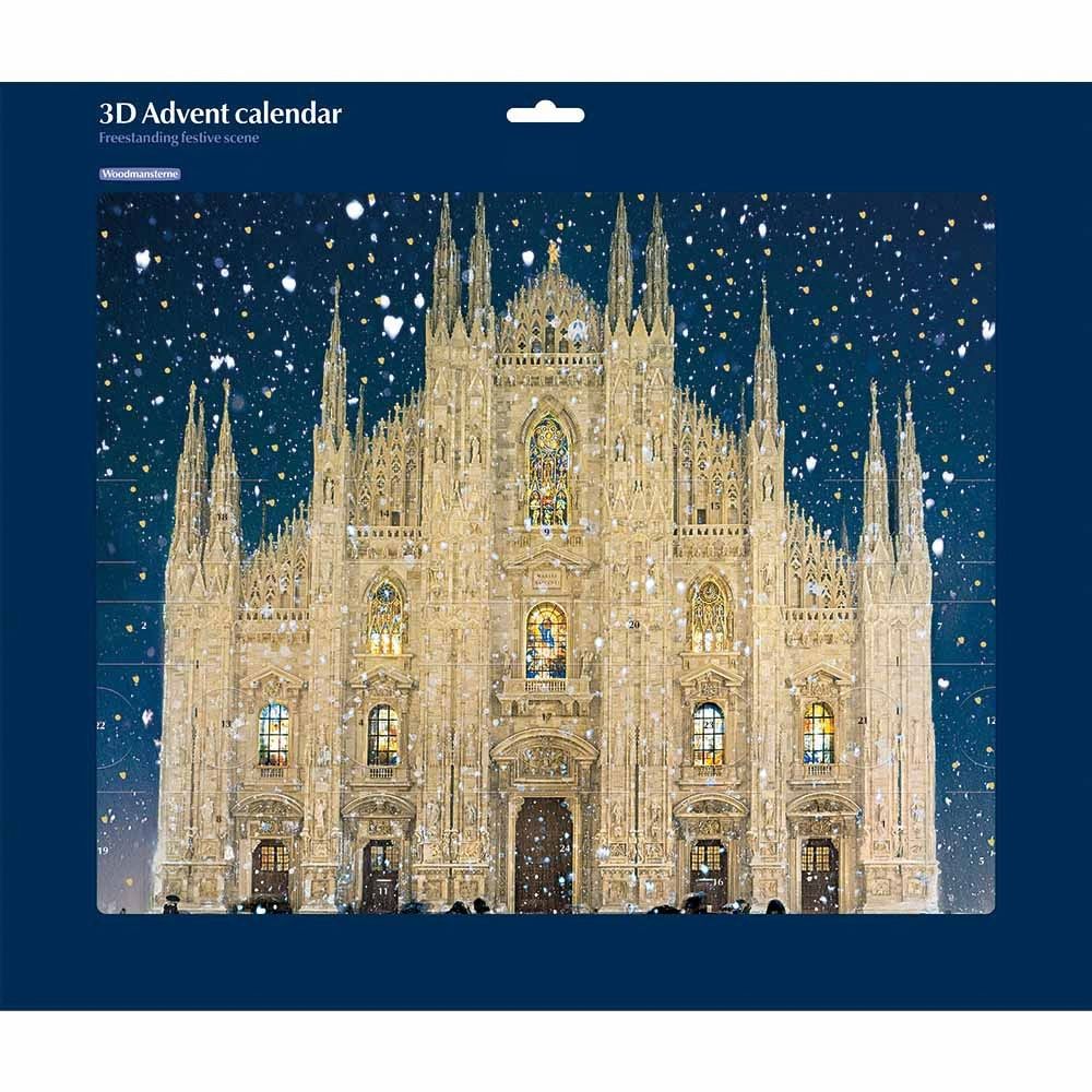 Woodmansterne Milan Cathedral 3D Advent Calendar