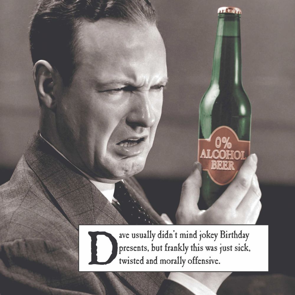 Woodmansterne Non-Alcoholic Beer Birthday Card