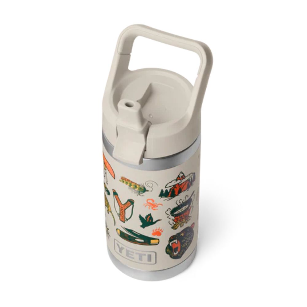 Yeti Rambler 12oz (355ml) Kids Chug Bottle with Flip Straw - Cape Summer Camp