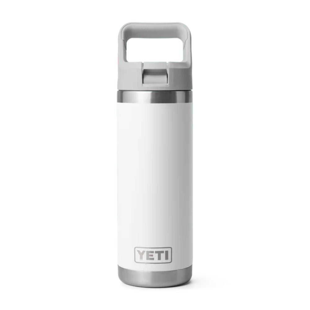 Yeti Rambler 18oz (532ml) Chug Bottle with Flip Straw - White