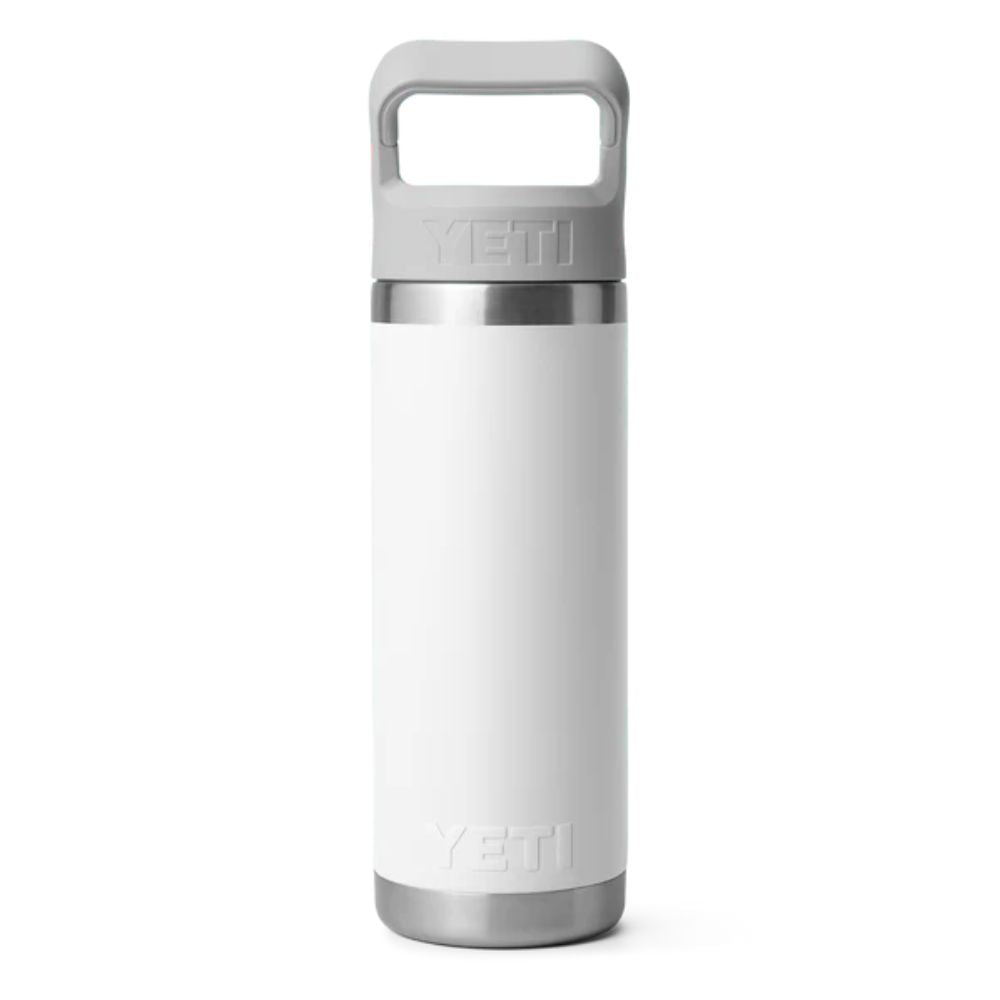Yeti Rambler 18oz (532ml) Chug Bottle with Flip Straw - White