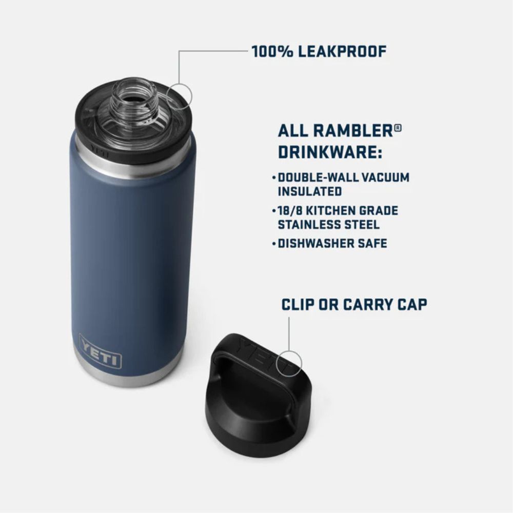 Yeti Rambler 26oz (769ml) Bottle - King Crab