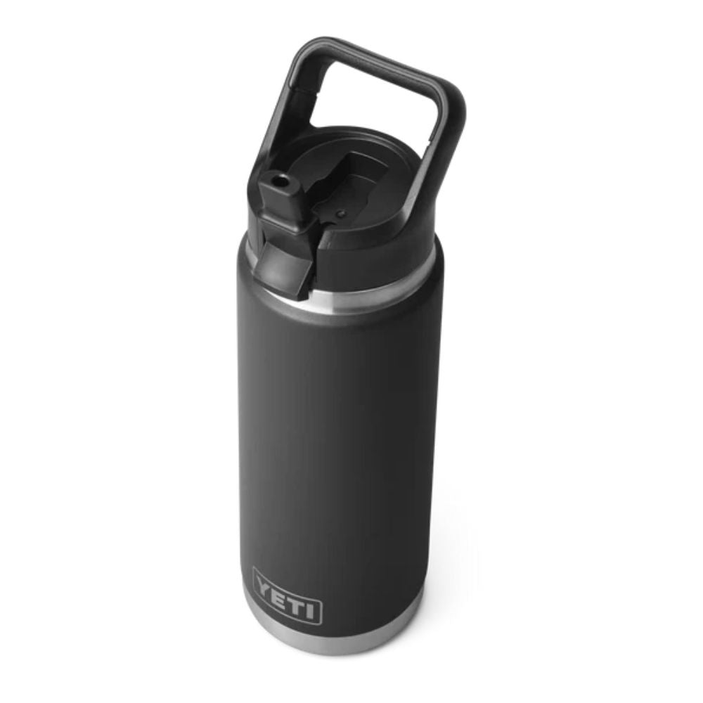 Yeti Rambler 26oz (769ml) Chug Bottle with Flip Straw - Black