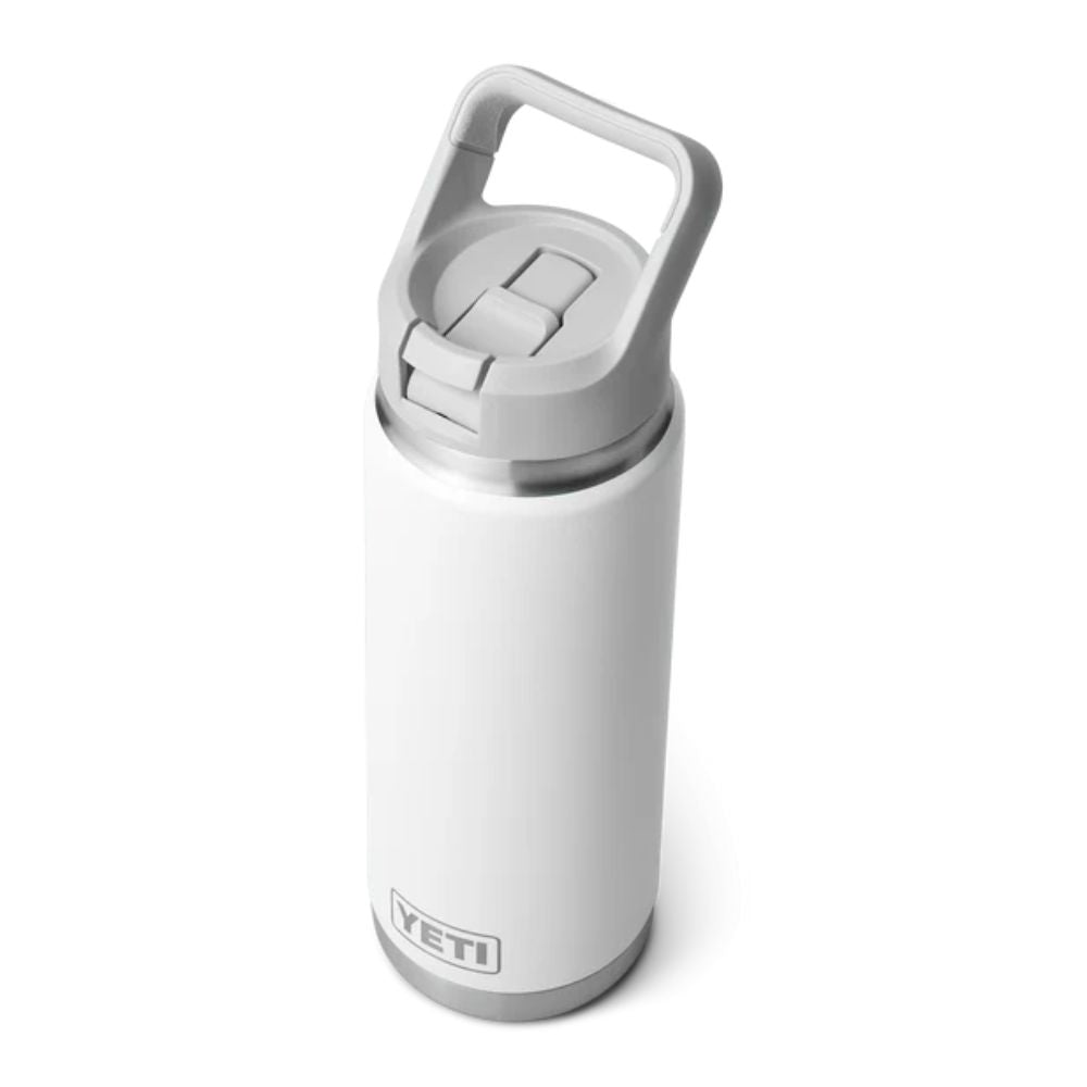 Yeti Rambler 26oz (769ml) Chug Bottle with Flip Straw - White