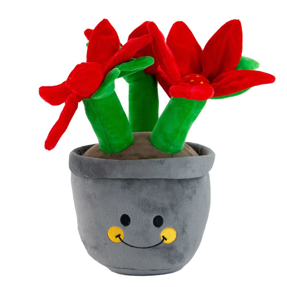 Ancol Henrietta Poinsettia Plush Toy