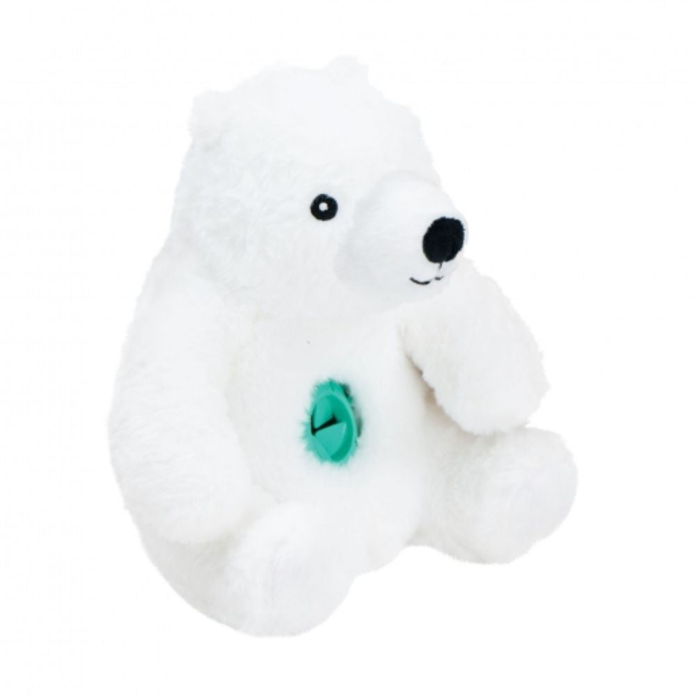 Ancol Orva Polar Bear Ball Belly Dog Toy