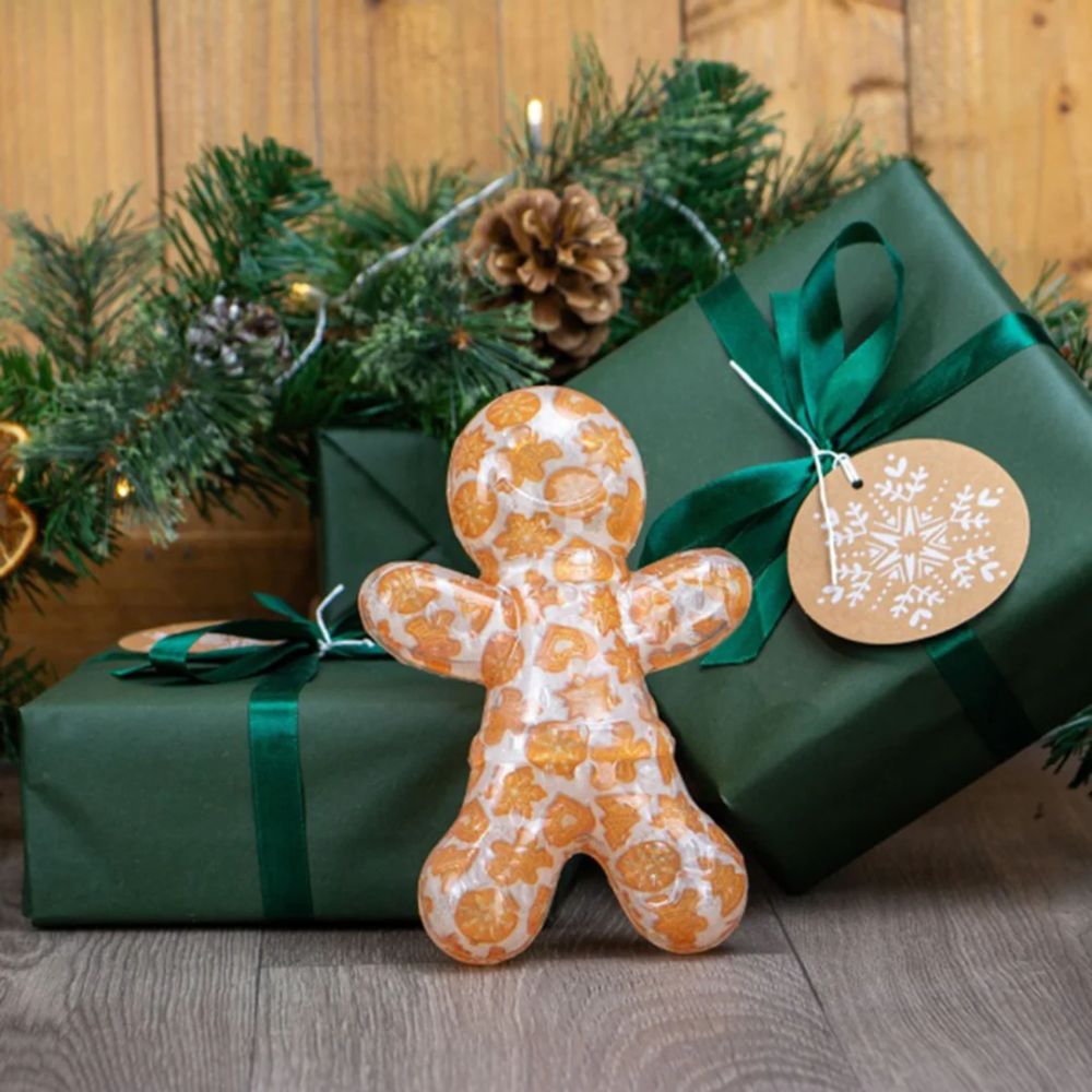 Ancol Squeaky Gingerbread Dog Toy
