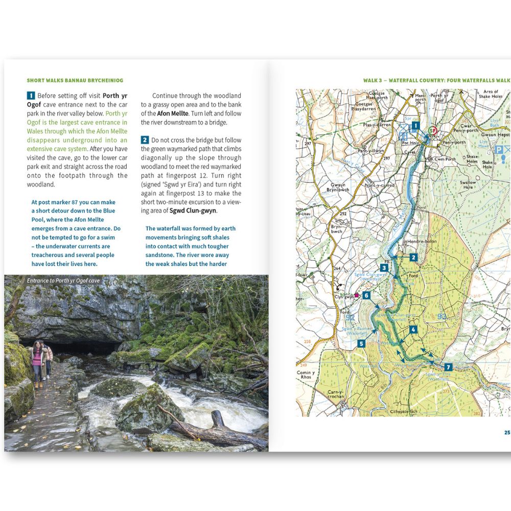 Andy Davies 15 Short Walks in Bannau Brycheiniog - Brecon Beacons Guidbbok