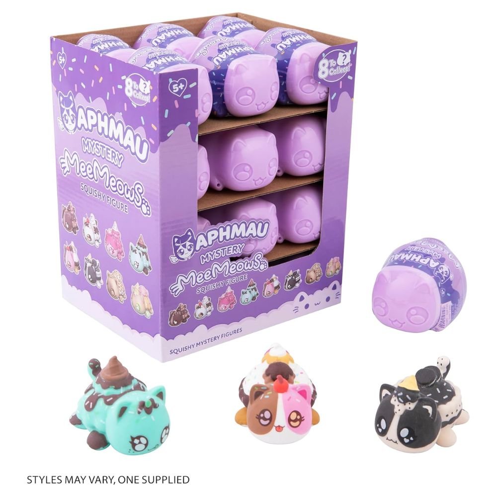 Aphmau MeeMeow Mystery Squishy Assortment - Old Railway Line Garden Centre