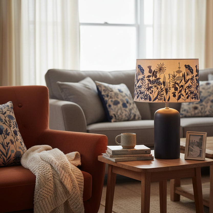 Aquarelle 30cm Ezra Bluebell Lamp Shade