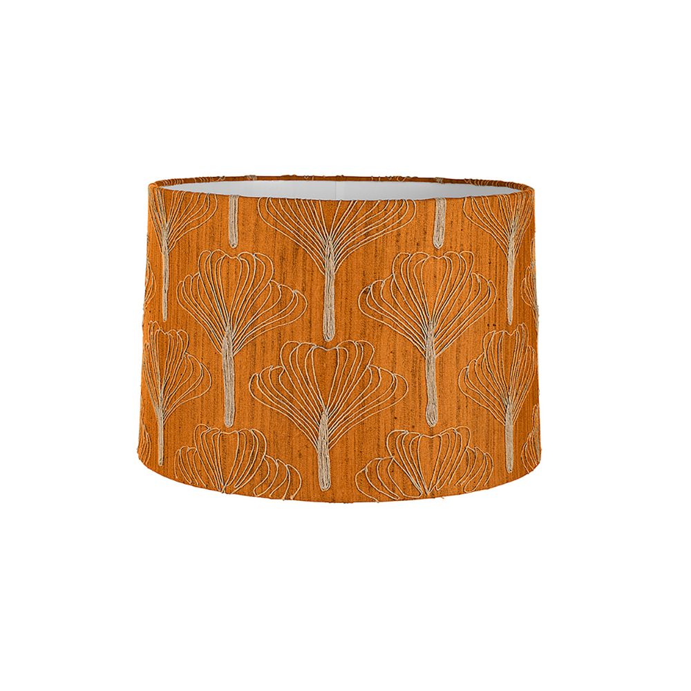 Aquarelle 30cm Phyllo Tapered Lampshade - Amber Orange