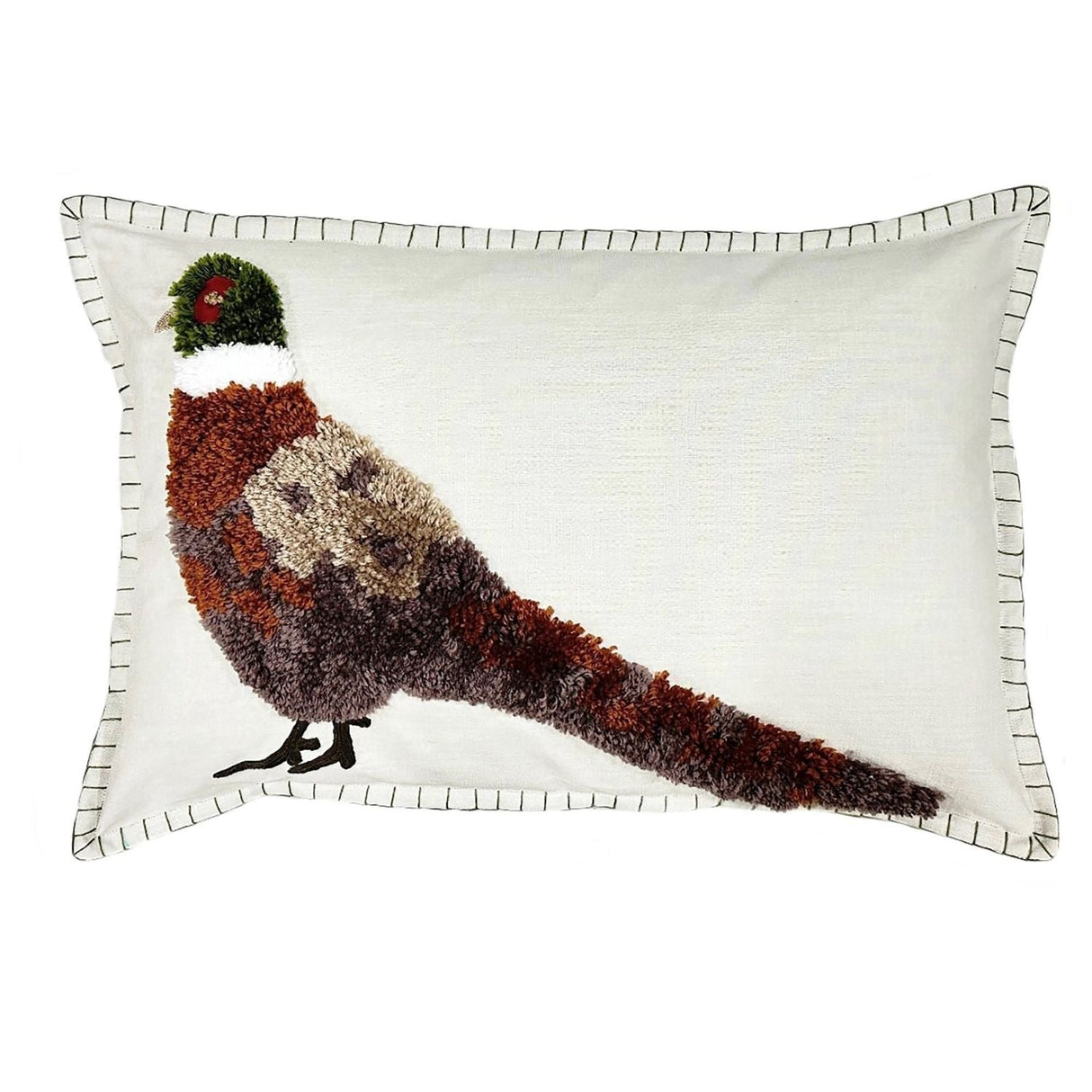 Aquarelle 60cm Aquarelle Home Parker Pheasant Tufted Cushion - Old Railway Line Garden Centre
